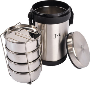 Jvl Hot Tiffin Carrier Three Container 3 Containers Lunch Box Best Price In India Jvl Hot Tiffin Carrier Three Container 3 Containers Lunch Box Compare Price List From Jvl Lunch Boxes 17495012 Buyhatke