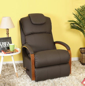 La-Z-Boy Harbortown Leatherette Manual Rocker Recliners