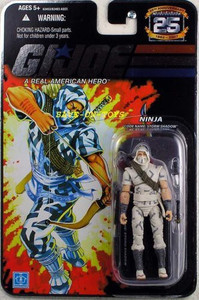 G I Joe 25th Anniversary Storm Shadow Action Figure White Best
