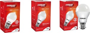 Eveready 2.5 W, 5 W, 7 W Standard B22 D LED Bulb