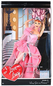 Mattel i love lucy barbie dolls top