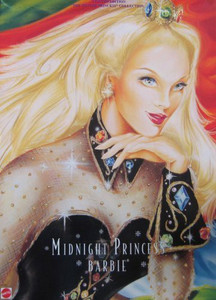 BARBIE Midnight Princess Doll Limited Edition The Winter