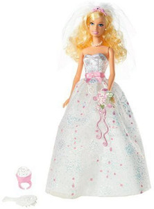 Wedding sales day barbie