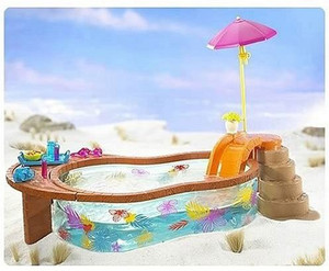 Barbie 2025 and pool
