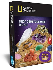 National Geographic Mega Gemstone Mine – Déterrez Jusqu'à 15