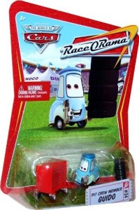 Lot - Disney Pixar The World of Cars Race O Rama Pit Crew Member Guido