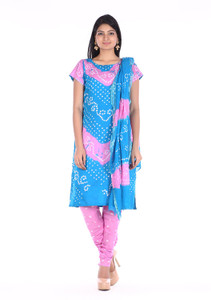 Soundarya Cotton Polyester Blend Printed Salwar Suit Dupatta Material