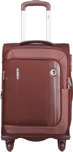 black lightweight suitcase