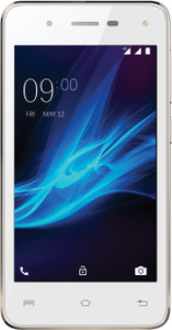 Lava A44 4G with VoLTE (White & Gold, 8 GB)