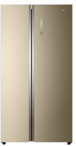 Haier 565 L Frost Free Side by Side Refrigerator(Golden, HRF-618GG)