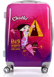 Fortune Chhoota Bheem Chutki Big happy Dreams 20 Inch Luggage trolley Bag Cabin Luggage - 20 inch