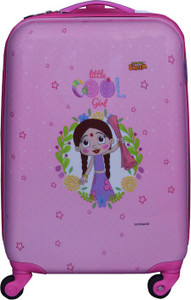 Fortune Chhota Bheem Chutki Littile Cool Girl 18 Inch Kids Luggage Trolley Bag Cabin Luggage - 18 inch