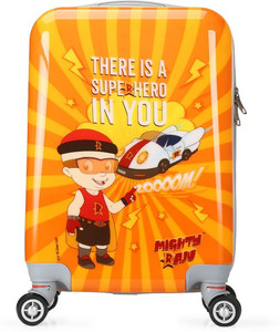 Fortune Chhota Bheem Super Hero In You 18 Inch Kids Luggage Trolley Bag Cabin Luggage - 18 inch