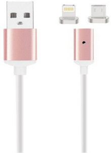 SHOPCRAZE 2 in 1 Fast Data Sync & Charge Magnetic Charging Cable