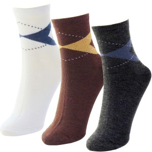 Neska Moda Men Solid Ankle Length Socks