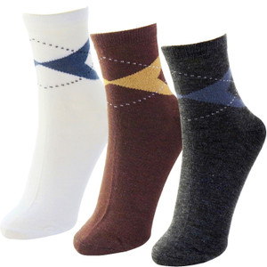 Neska Moda Men Solid Ankle Length Socks