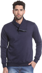 Campus Sutra Full Sleeve Solid Men's Sweatshirt