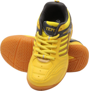 TEPCY Boys & Girls Lace Badminton Shoes