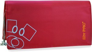 My Pac Db Women Red Fabric Wallet