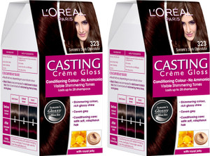 L Oreal Paris Casting Creme Gloss Hair Colorsonam Dark Chocolate 323