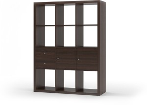 Urban Ladder Boeberg Bookshelf 4 X 3 Inserts 2 Cabinet 1 Drawers