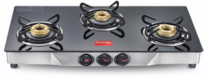 Prestige Deluxe Glass, Stainless Steel Manual Gas Stove