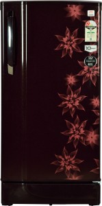 Godrej 185 L Direct Cool Single Door 2 Star Refrigerator with Base Drawer(Berry Bloom, RD EDGE 185 CT 2.2)