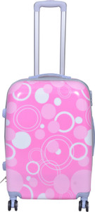 PRAGEE POLYCARBONITE SUITCASE EXCLUSIVE 24 INCHES PRINTED HARD SHELL Check-in Luggage - 24 inch