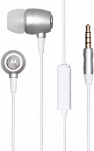 Motorola Earbuds Metal Wired Headset with Mic