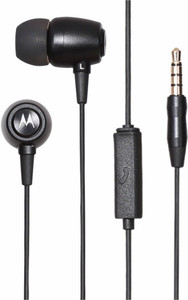 Motorola Earbuds Metal Wired Headset with Mic