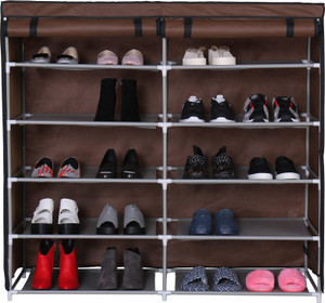 HomeBi Metal Collapsible Shoe Stand