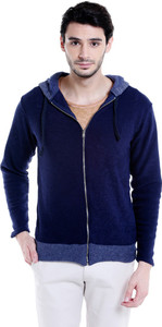 Campus Sutra Full Sleeve Solid Men's Sweatshirt