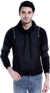 Campus Sutra Full Sleeve Solid Men's Sweatshirt