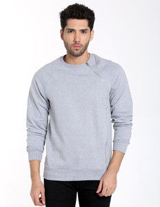 Campus Sutra Full Sleeve Solid Men's Sweatshirt