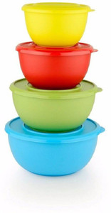 Meenamart Microwave 4pc set SWS Stainless Steel Bowl Set