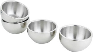 Sayee Round stainless steel Katori/Bowl Stainless Steel Bowl Set