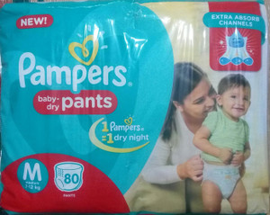 Pampers pants medium 80 pieces price on sale