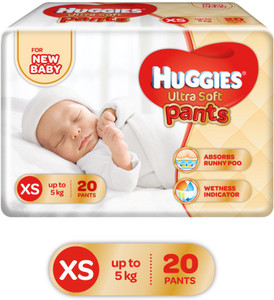 Huggies Ultra Soft XS Size Diaper Pants - XL