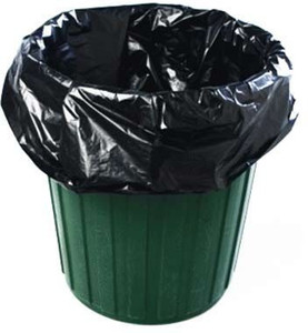 Total Hygiene 50 Pcs Garbage Bags Dustbin Bags Plastic Bags For