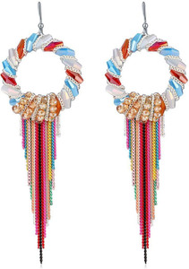 Shimmer Divine Luxuria Cubic Zirconia Alloy Dangle Earring