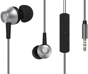 Edfigo Metal In-Ear Deep Bass Wired Headset with Mic