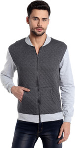 Campus Sutra Full Sleeve Solid Men Sweatshirt