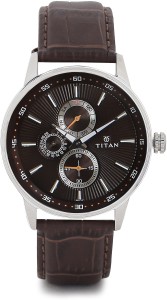 Titan 9441SL03 Smart Steel Watch  - For Men