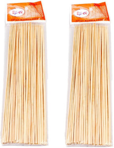 Ezee Disposable Bamboo Roast Fork Set