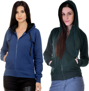 Christy World Full Sleeve Solid Women's Casual Jacket Jacket