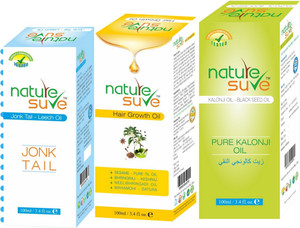 Nature Sure Combo Pack Of Kalonji Oil 100ml And Jonk Oil 100ml And