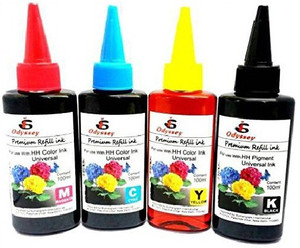 odyssey hp 803 black and tricolor cartridge ink suitable for refilling Multi Color Ink