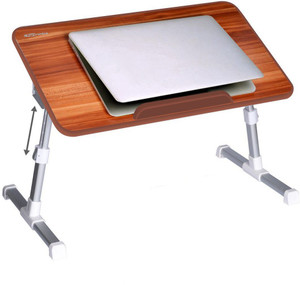 Portronics Laptop Table Wood Portable Laptop Table Price in India