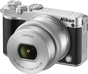 Nikon Nikon 1 J5 Silver With 10-30 mm Lens Mirrorless Camera Body With 10-30 mm Lens