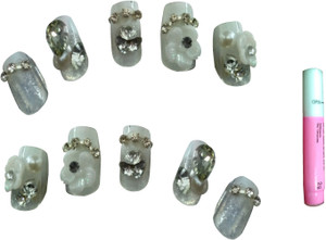 Riddhi Siddhi Artificial Readymade Nail White Best Price In India